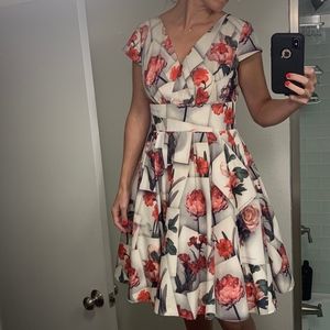 Ted Baker London Floral Dress